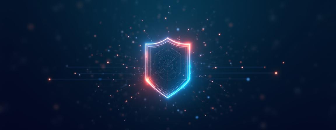 Abstract representation of secure legal documentation and AI technology